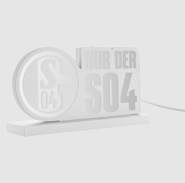 FC Schalke 04 - LED-Licht Nur der S04 Mirror